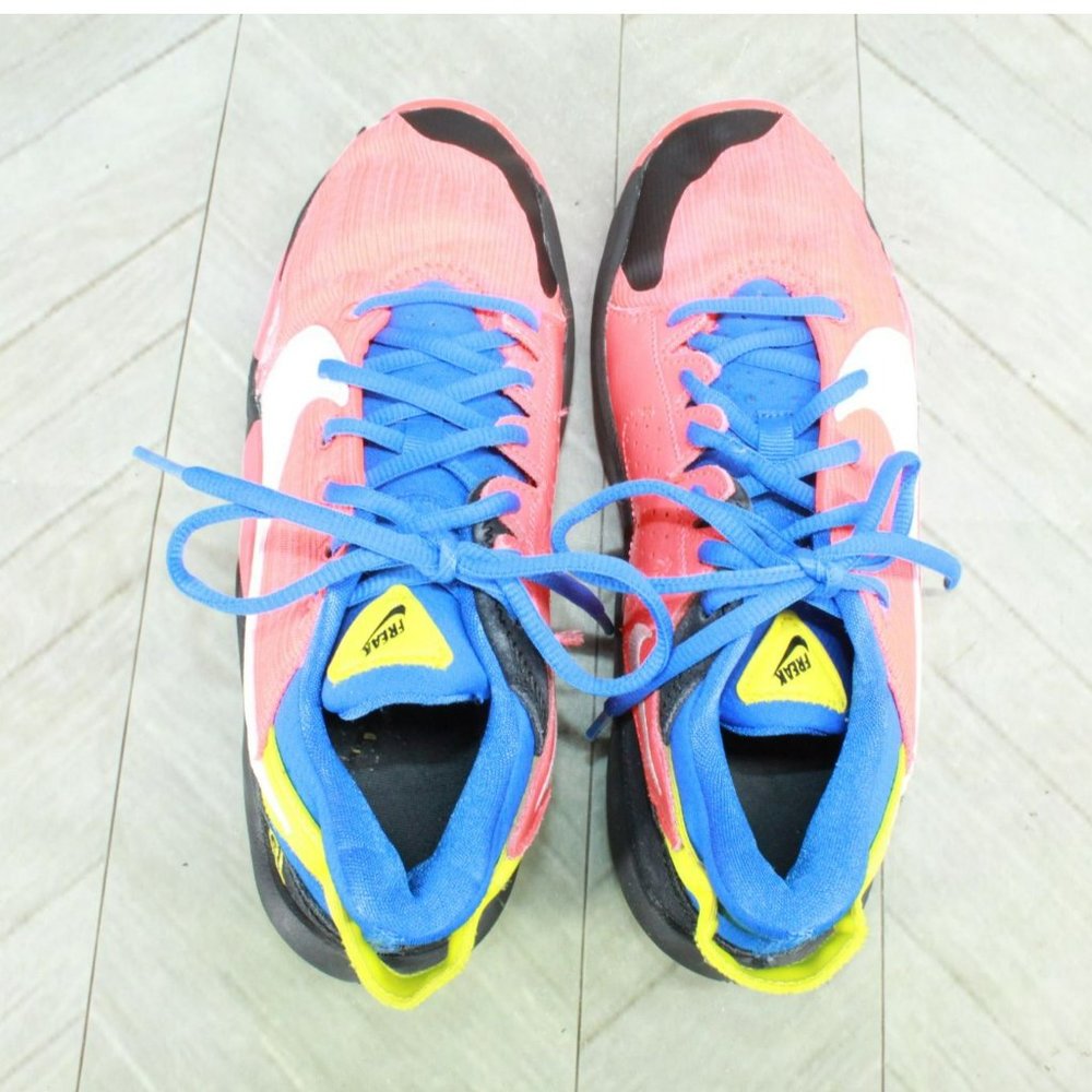 Nike Freak 2 (GS) Nylon Lace Up Low Top Basketball Sneakers Shoes Size 7 Youth - Picture 7 of 9